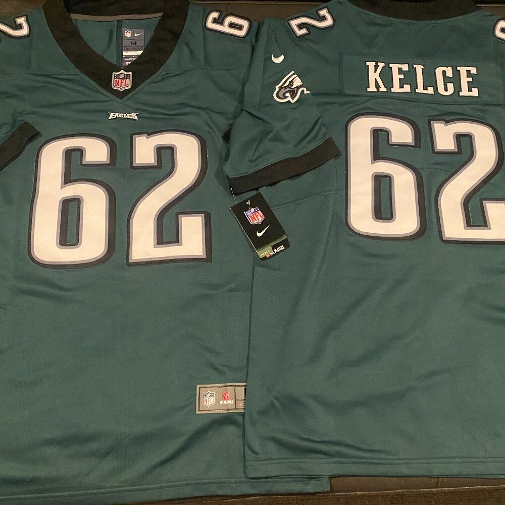 Nike PHILADELPHIA EAGLES JASON KELCE Ltd Vapor Men's JERSEY Sz M,L,XL,2XL NEW